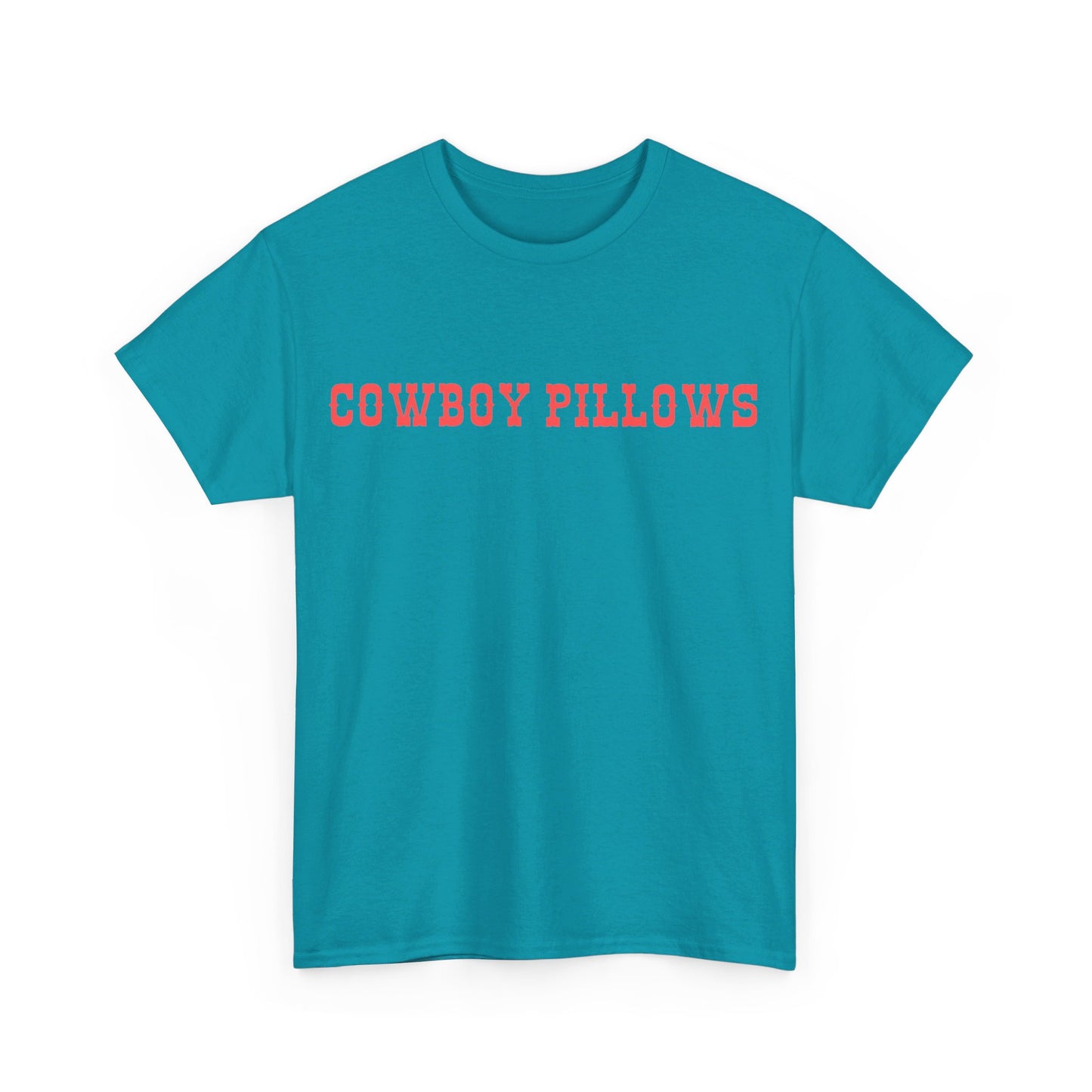 Cowboy Pillows Peach Tee