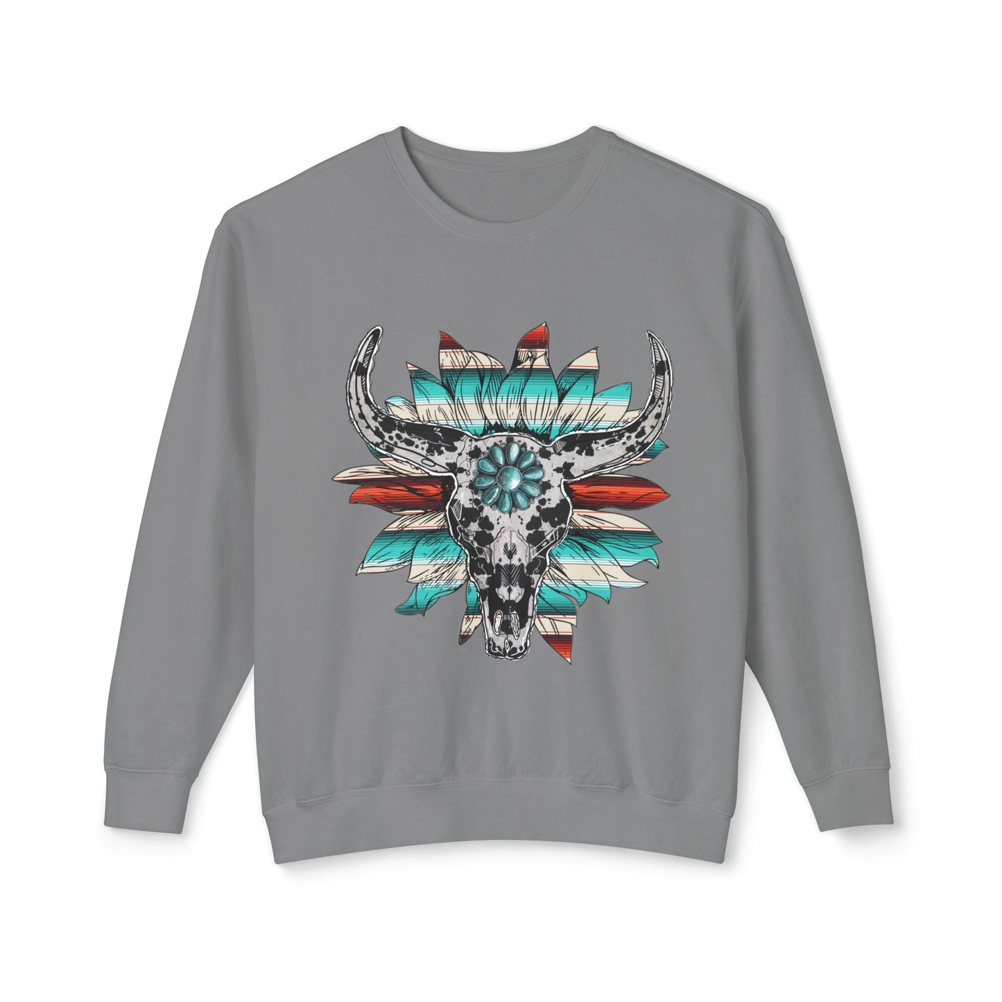 Western Vibes Lightweight Crewneck Sweatshirt
