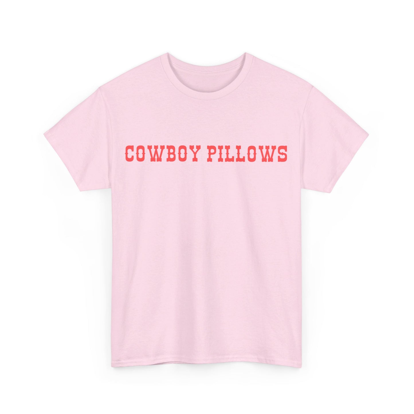 Cowboy Pillows Peach Tee