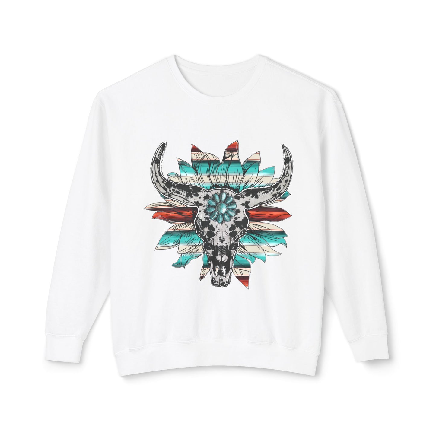 Western Vibes Lightweight Crewneck Sweatshirt