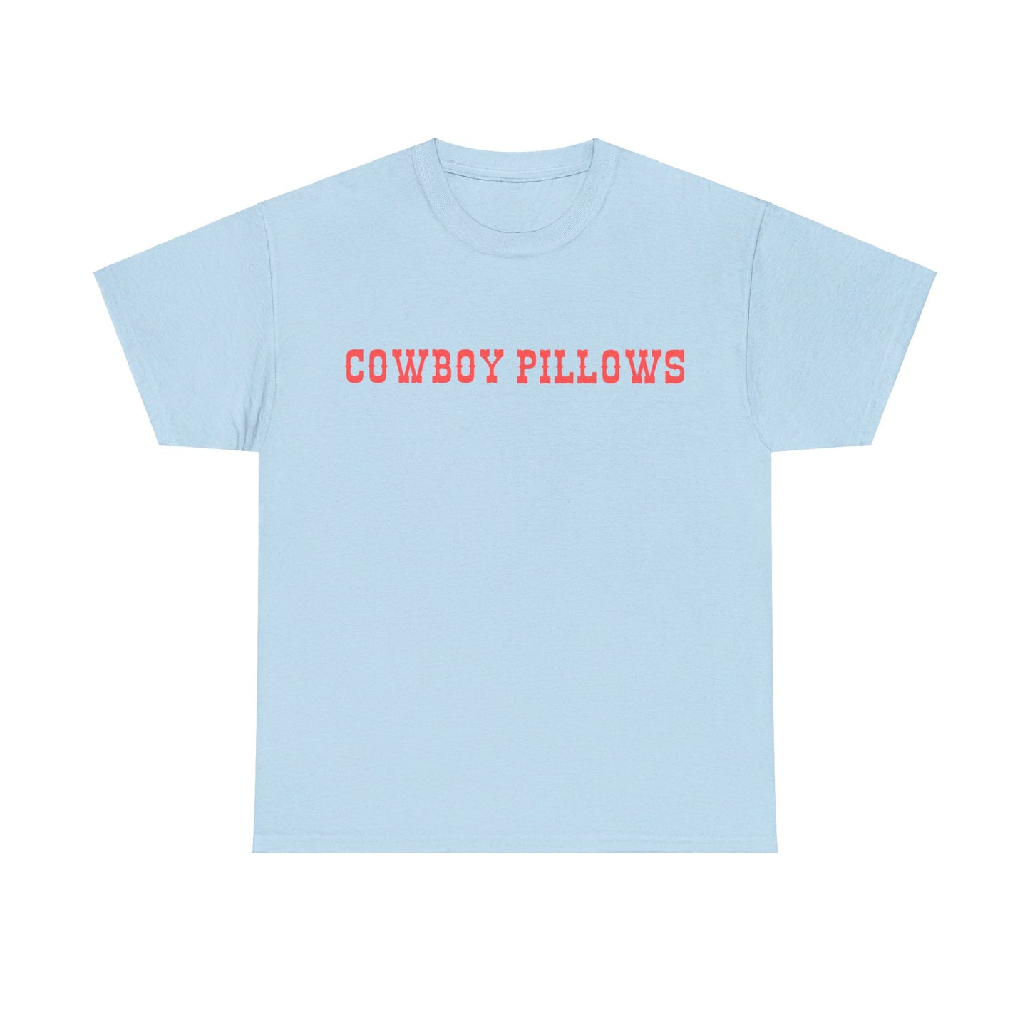 Cowboy Pillows Peach Tee