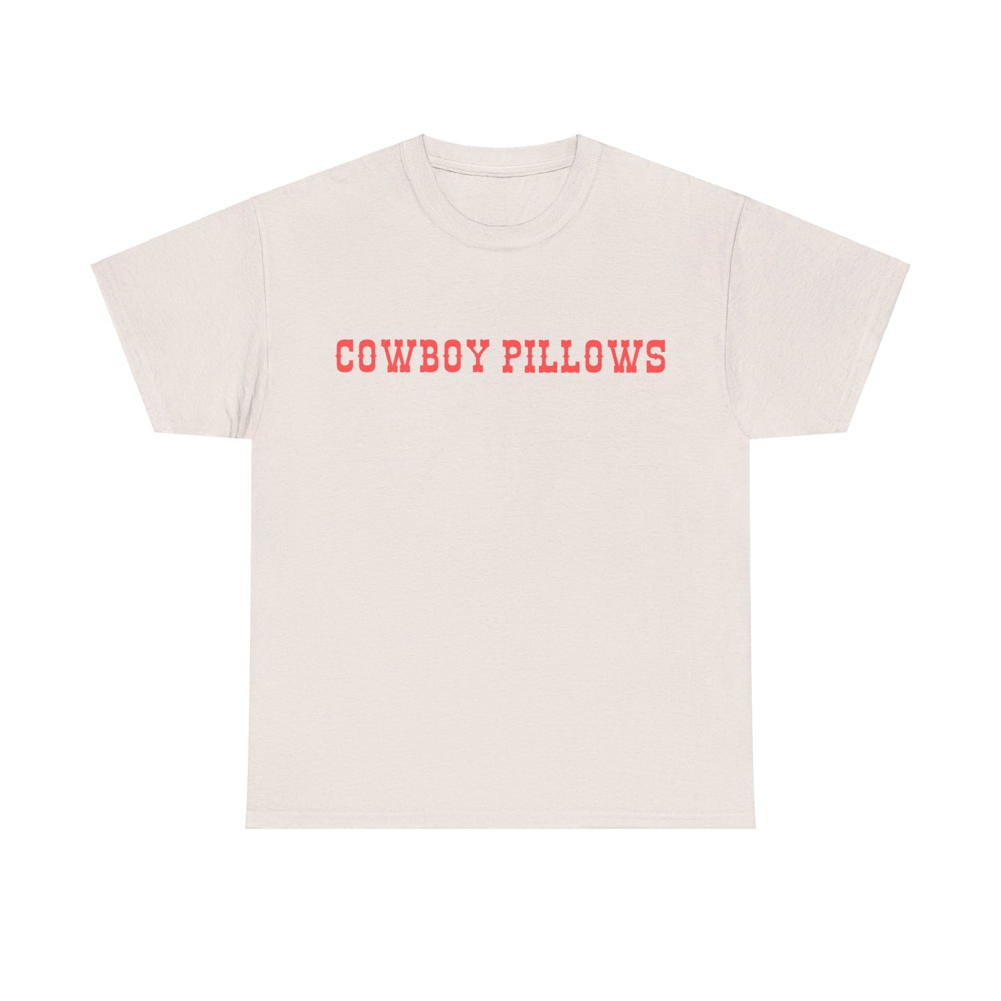 Cowboy Pillows Peach Tee
