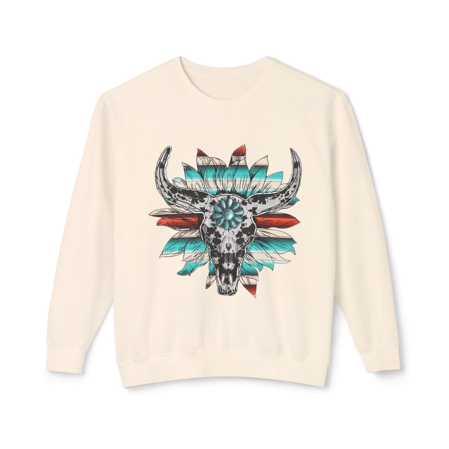 Western Vibes Lightweight Crewneck Sweatshirt