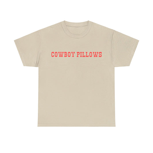 Cowboy Pillows Peach Tee