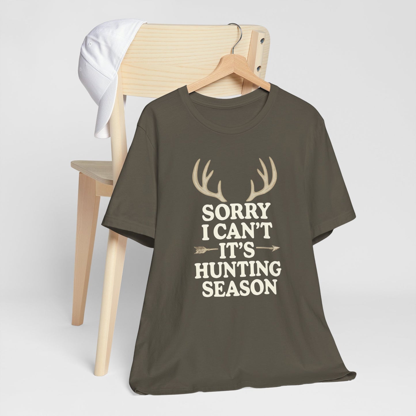 Hunting Season T‑Shirt – "Sorry I Can't, It's Hunting Season" Graphic Tee