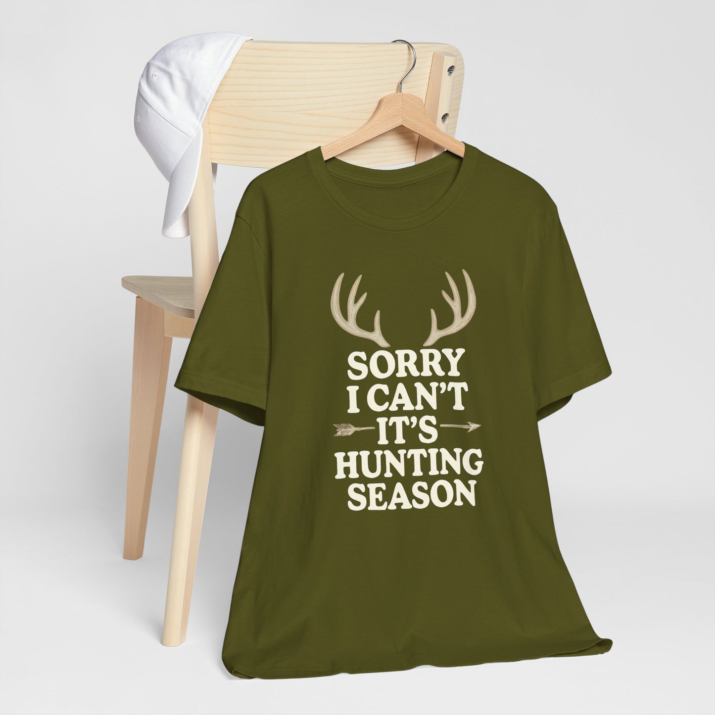 Hunting Season T‑Shirt – "Sorry I Can't, It's Hunting Season" Graphic Tee